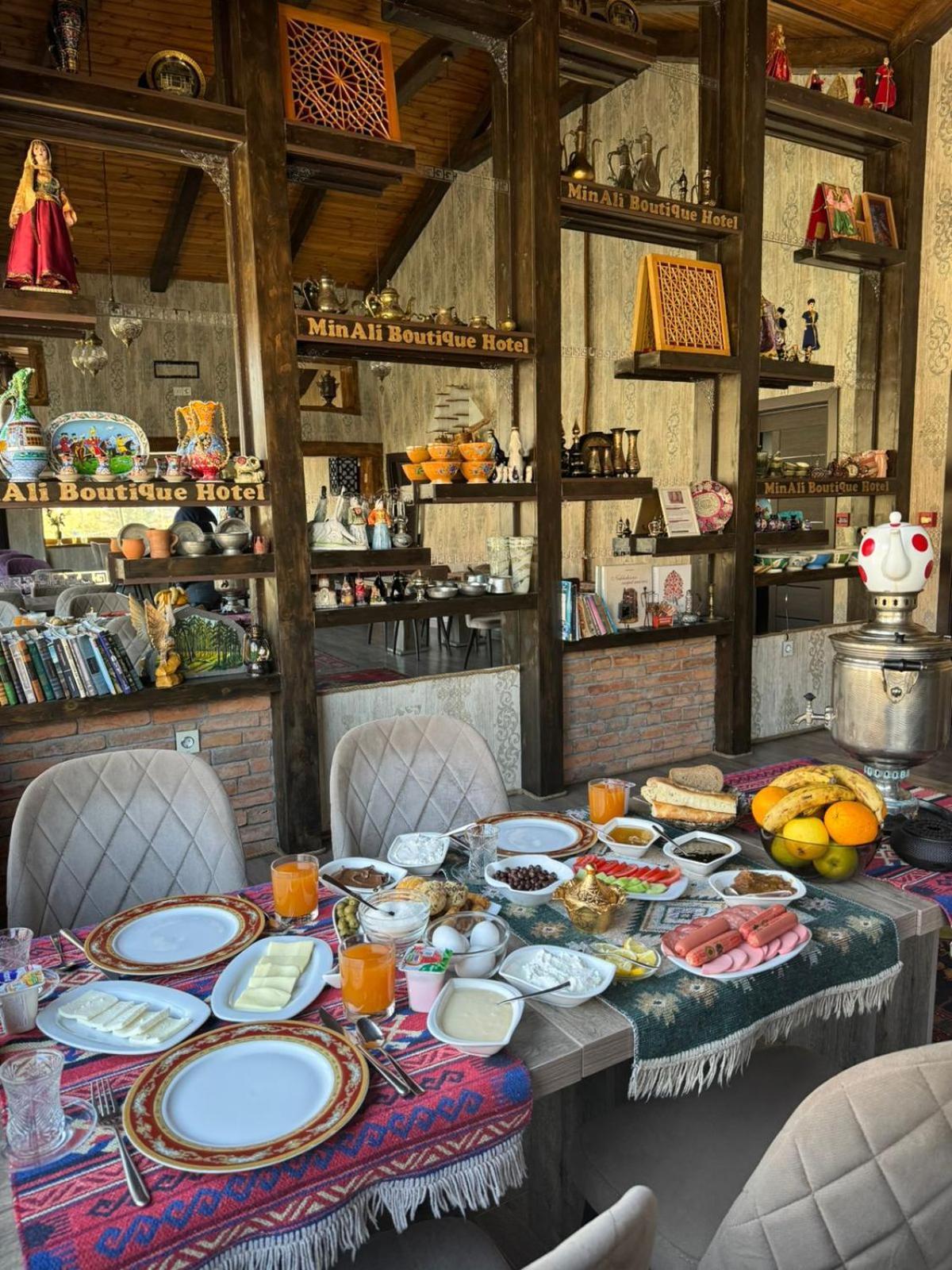 Minali Boutique Hotel Şǝki Kültér fotó